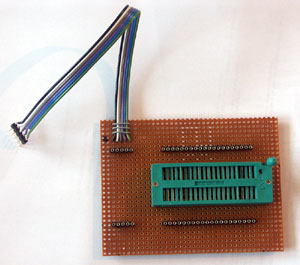 universeller DIL-Adapter f�r ICSP