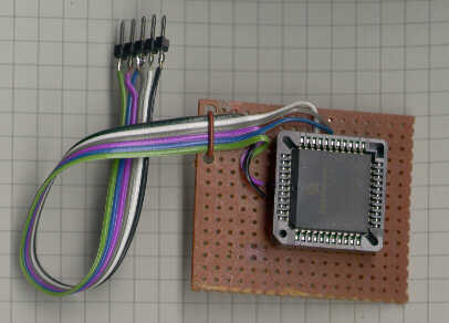 PLCC-44-Adapter f�r ICSP