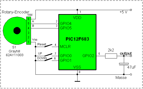vollst&auml;ndige Schaltung