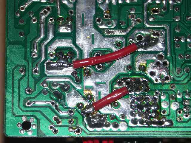 Verbindungen auf der Leiterseite Verbindungen auf der Leiterseite