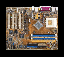 ASUS-NForce2-Board ohne Northbridge-L&uuml;fter